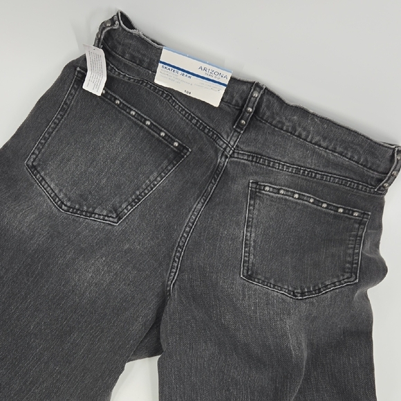 Arizona Jean Company Dark Gray Relaxed Jeans Size 13 Skater Jeans - Picture 4 of 9